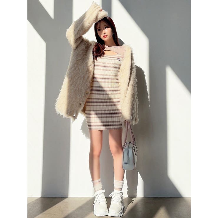 【FILA】フーディミニニットワンピース | RESEXXY | 詳細画像26 