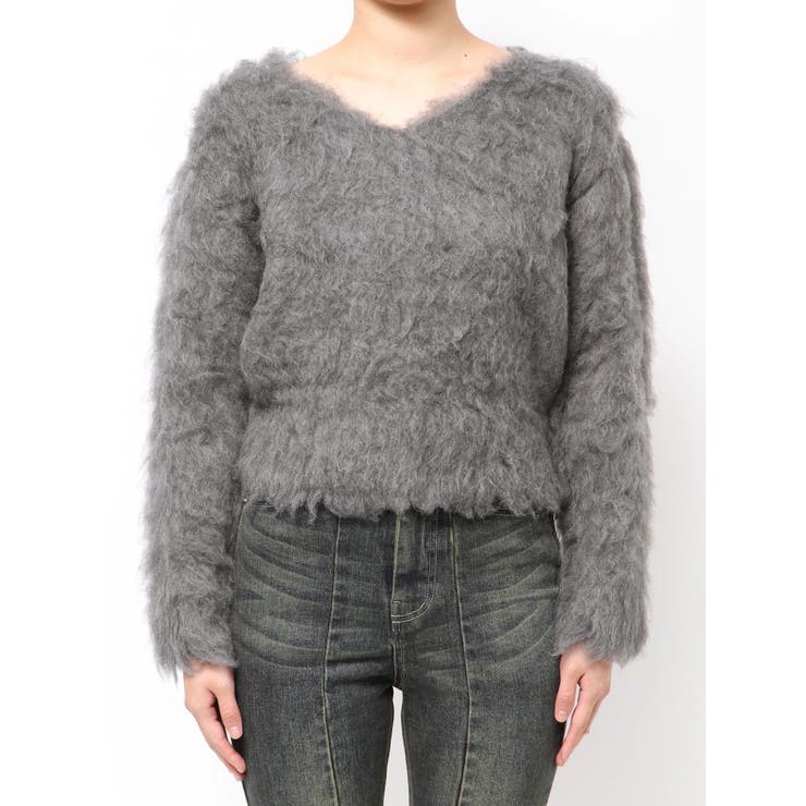 シャギールーズニットトップス | RESEXXY | 詳細画像23 