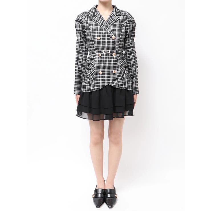 ヘムフリルテーラードミニワンピース | RESEXXY | 詳細画像22 