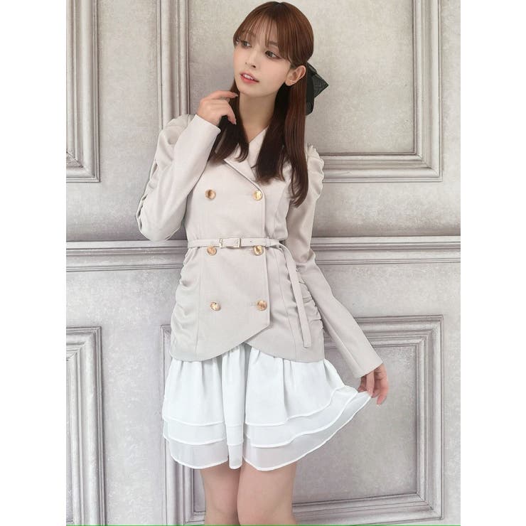 ヘムフリルテーラードミニワンピース | RESEXXY | 詳細画像7 