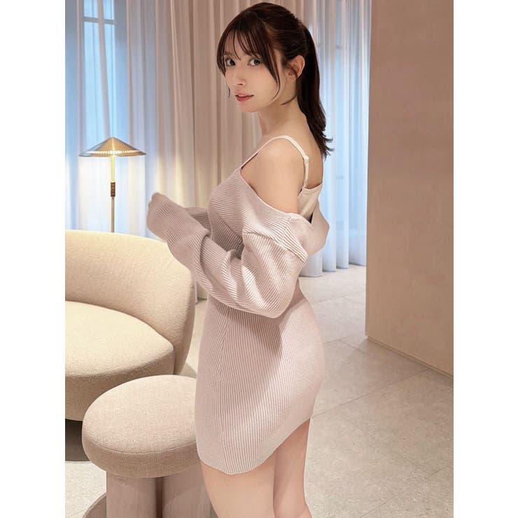 レイヤードニットワンピース | RESEXXY | 詳細画像6 