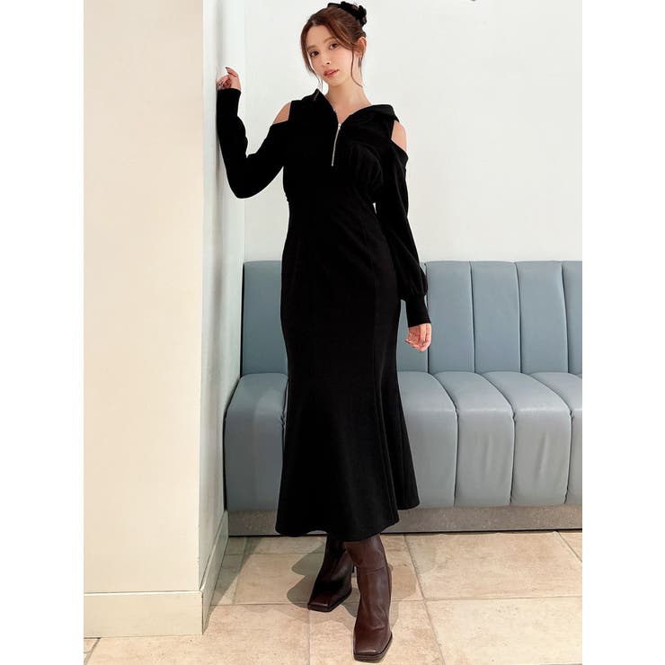 【追加生産分】レイヤードフーディワンピース | RESEXXY | 詳細画像13 