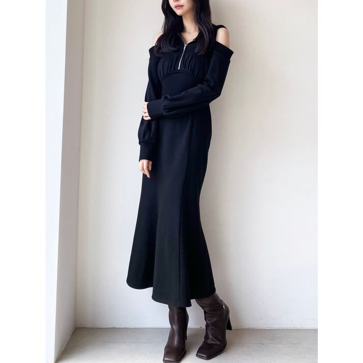 【追加生産分】レイヤードフーディワンピース | RESEXXY | 詳細画像15 