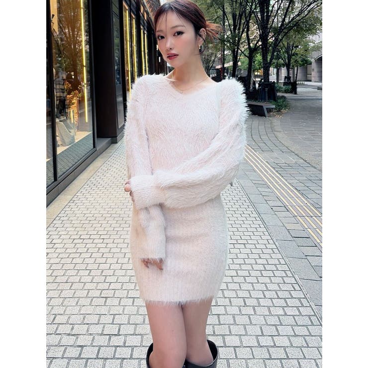 【追加生産分】シャギーニットワンピース | RESEXXY | 詳細画像19 