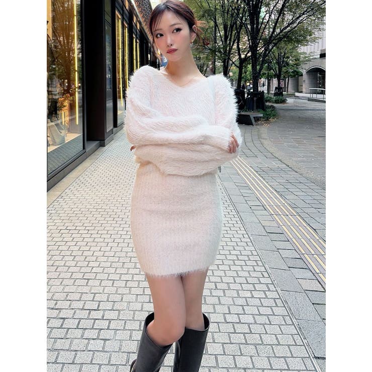 【追加生産分】シャギーニットワンピース | RESEXXY | 詳細画像20 