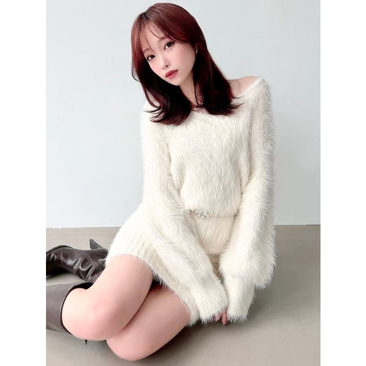 【追加生産分】シャギーニットワンピース | RESEXXY | 詳細画像24 