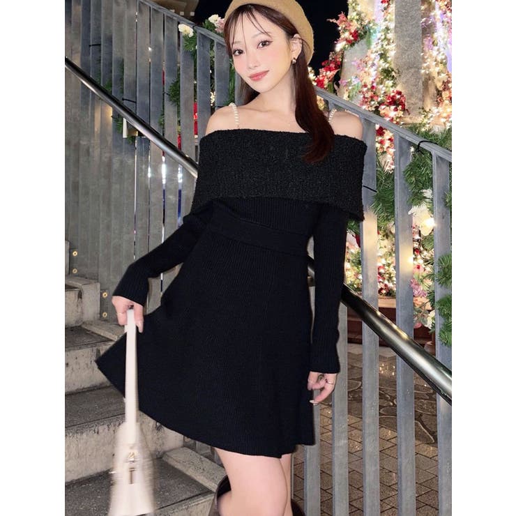 ストラップミニニットワンピース | RESEXXY | 詳細画像1 