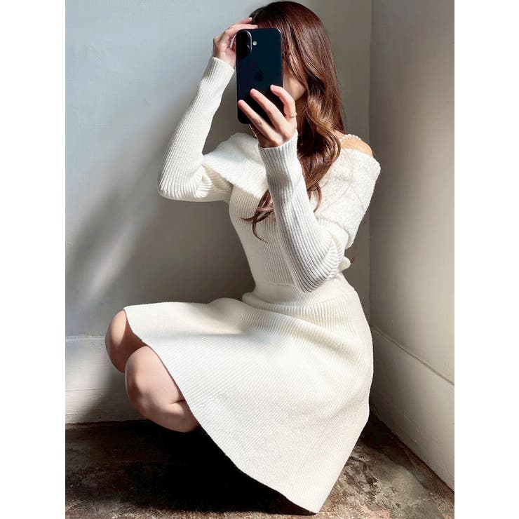 ストラップミニニットワンピース | RESEXXY | 詳細画像12 