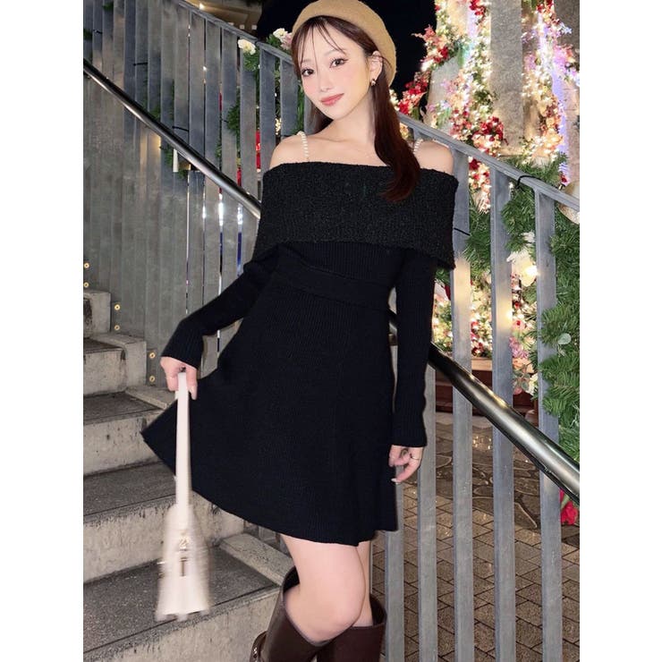 ストラップミニニットワンピース | RESEXXY | 詳細画像2 