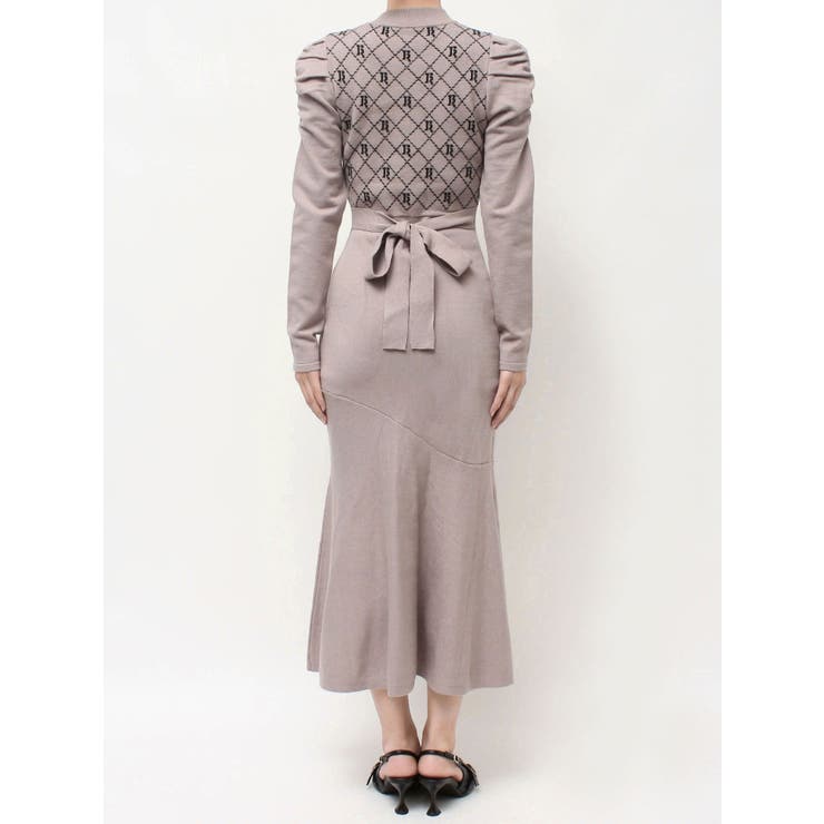 チェックジャガードマーメイドニットワンピース | RESEXXY | 詳細画像20 