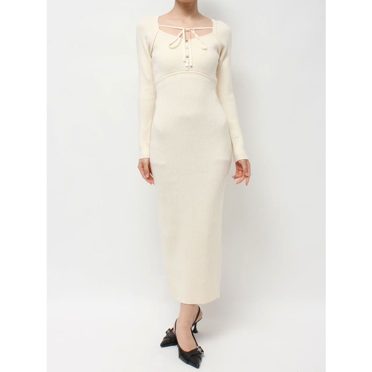 リボンデザインニットワンピース | RESEXXY | 詳細画像24 