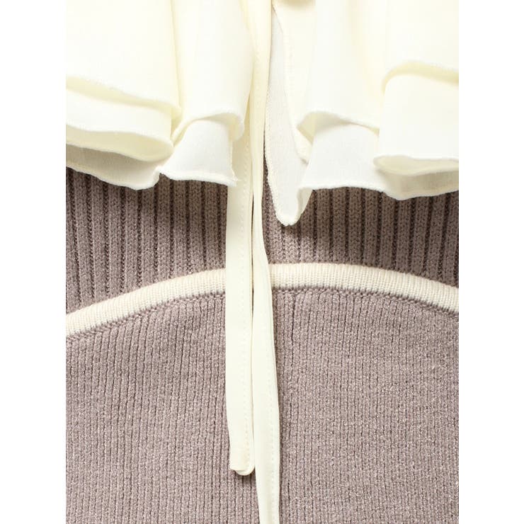 ラッフルデザインミニニットワンピース | RESEXXY | 詳細画像26 