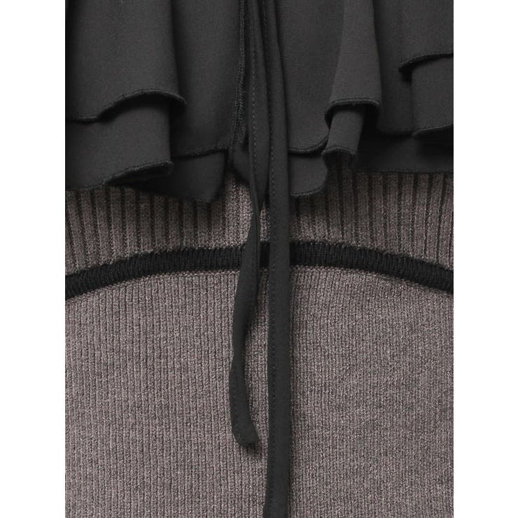 ラッフルデザインミニニットワンピース | RESEXXY | 詳細画像27 