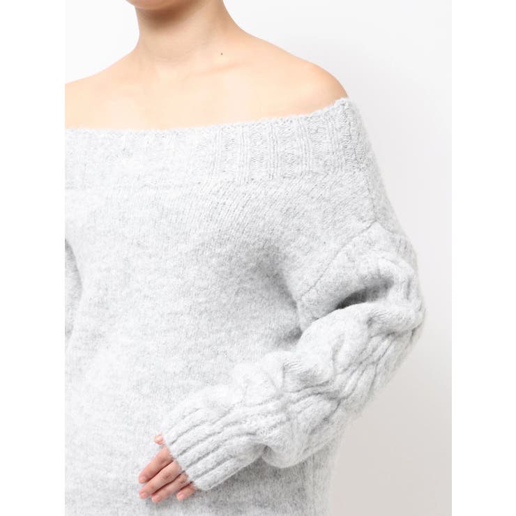 ケーブルスリーブニットワンピース | RESEXXY | 詳細画像22 