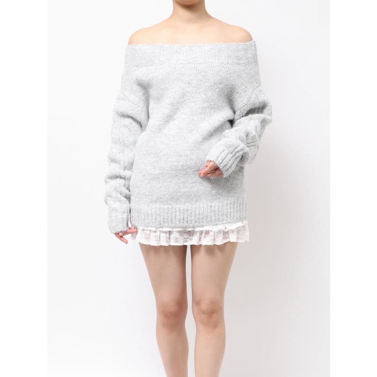 ケーブルスリーブニットワンピース | RESEXXY | 詳細画像28 