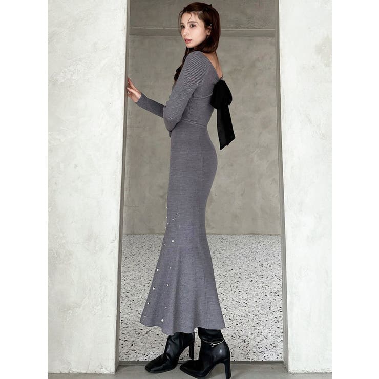 ヘムルミナスマーメイドニットワンピース | RESEXXY | 詳細画像14 