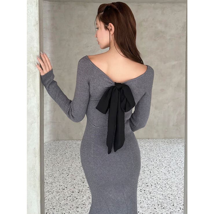 ヘムルミナスマーメイドニットワンピース | RESEXXY | 詳細画像18 