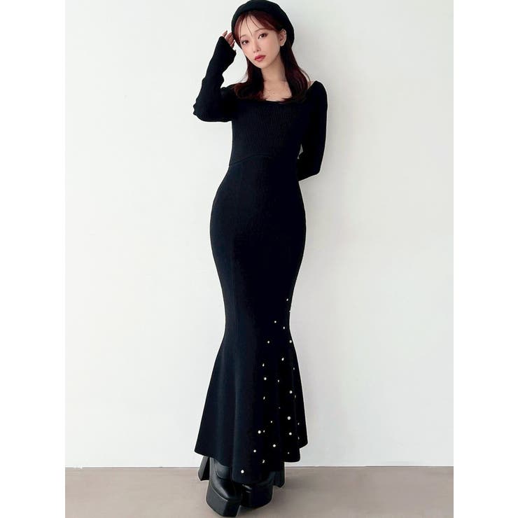 ヘムルミナスマーメイドニットワンピース | RESEXXY | 詳細画像2 