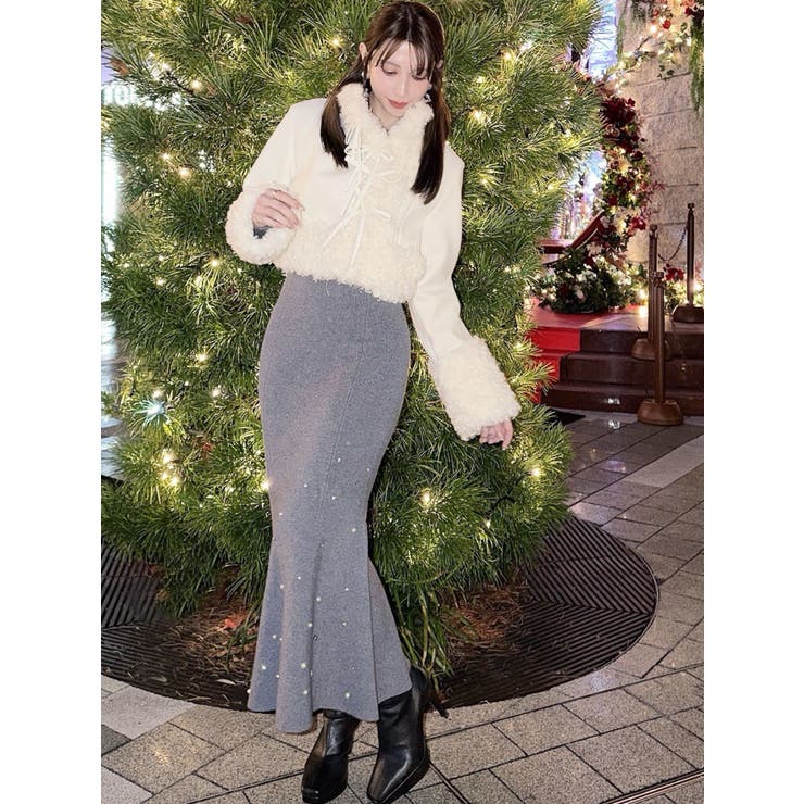 ヘムルミナスマーメイドニットワンピース | RESEXXY | 詳細画像20 