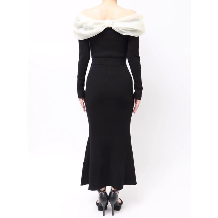 シアーリボンドッキングマーメイドニットワンピース | RESEXXY | 詳細画像17 