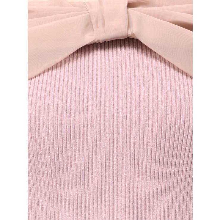 シアーリボンドッキングマーメイドニットワンピース | RESEXXY | 詳細画像23 