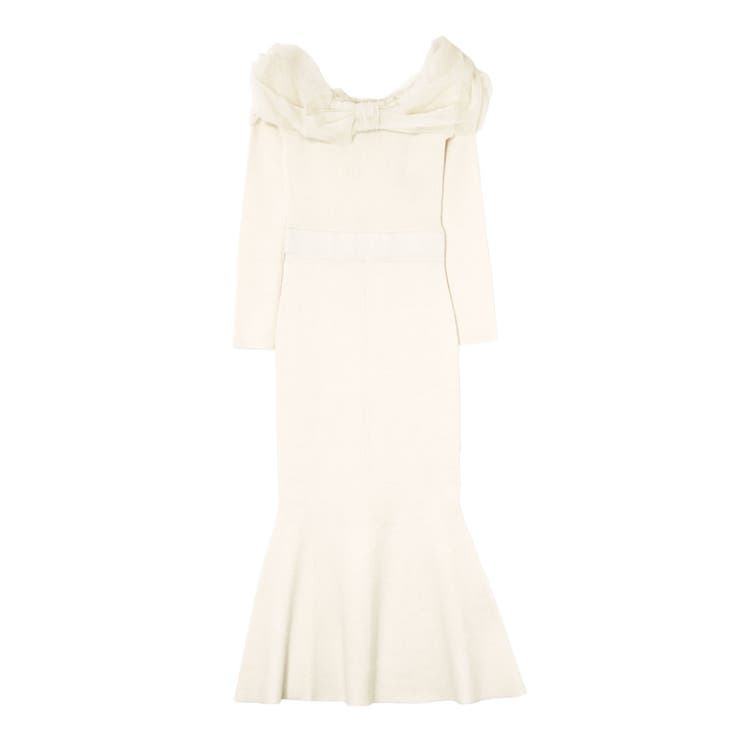 シアーリボンドッキングマーメイドニットワンピース | RESEXXY | 詳細画像25 