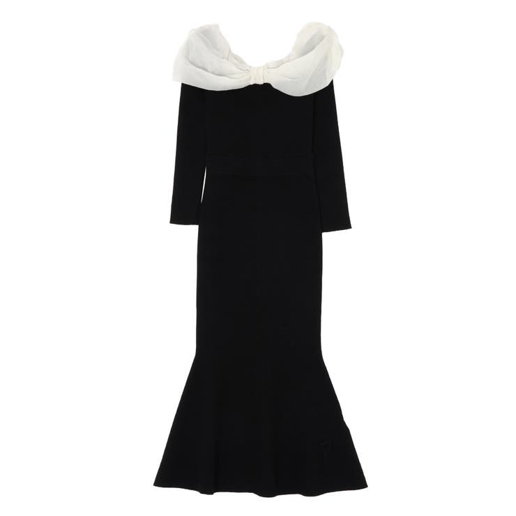 シアーリボンドッキングマーメイドニットワンピース | RESEXXY | 詳細画像27 