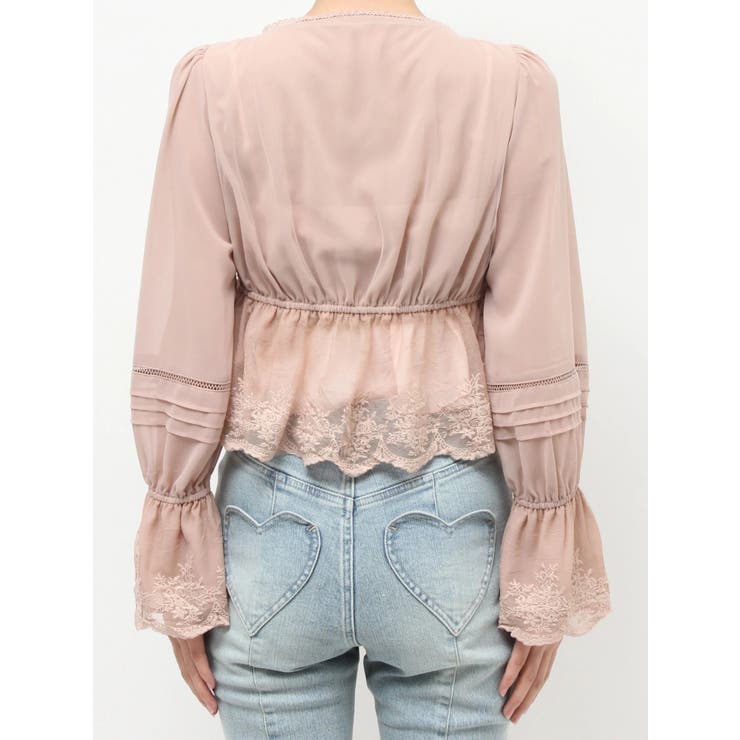 エンブロイダリーレースブラウス | RESEXXY | 詳細画像17 