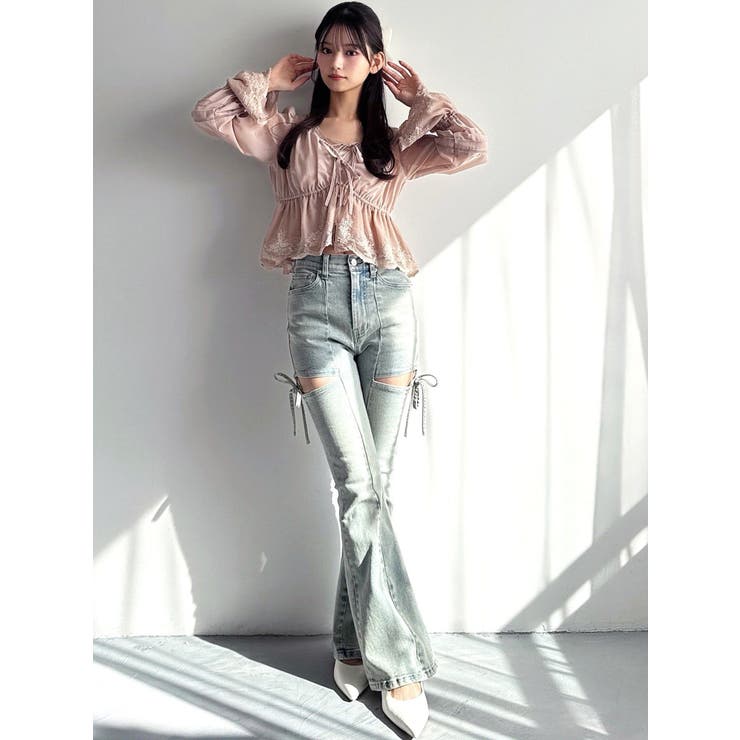 エンブロイダリーレースブラウス | RESEXXY | 詳細画像6 