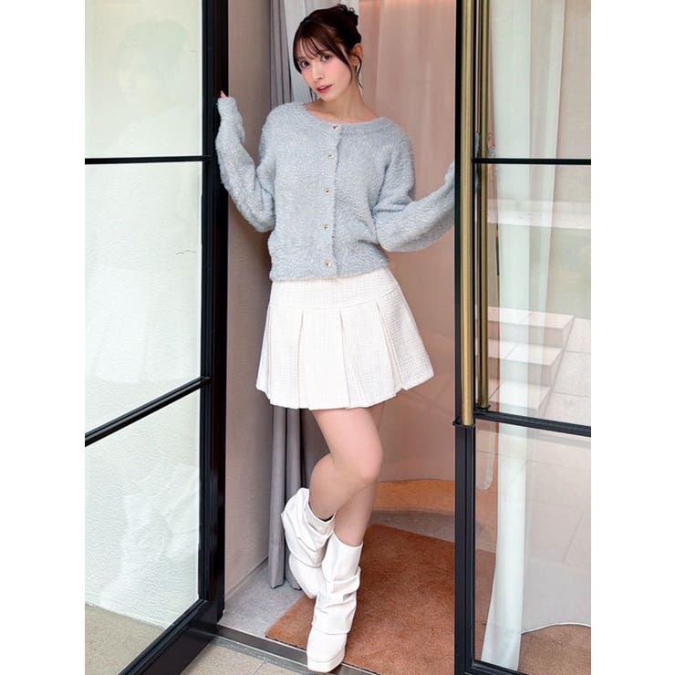 ツイードプリーツミニスカート【セットアップ着用可能】 | RESEXXY | 詳細画像31 