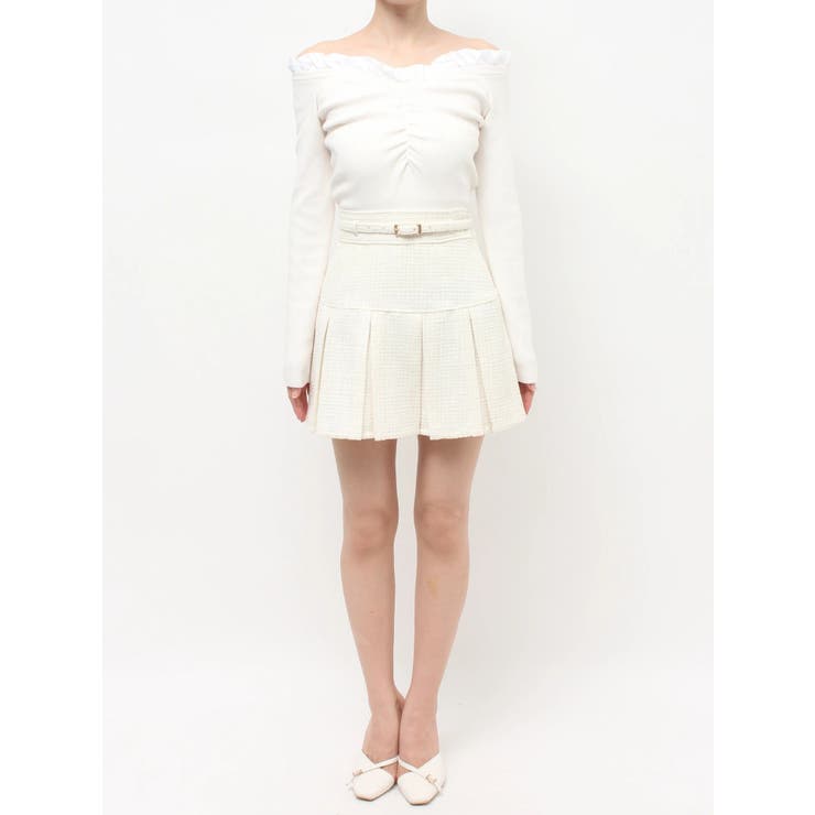 ツイードプリーツミニスカート【セットアップ着用可能】 | RESEXXY | 詳細画像42 