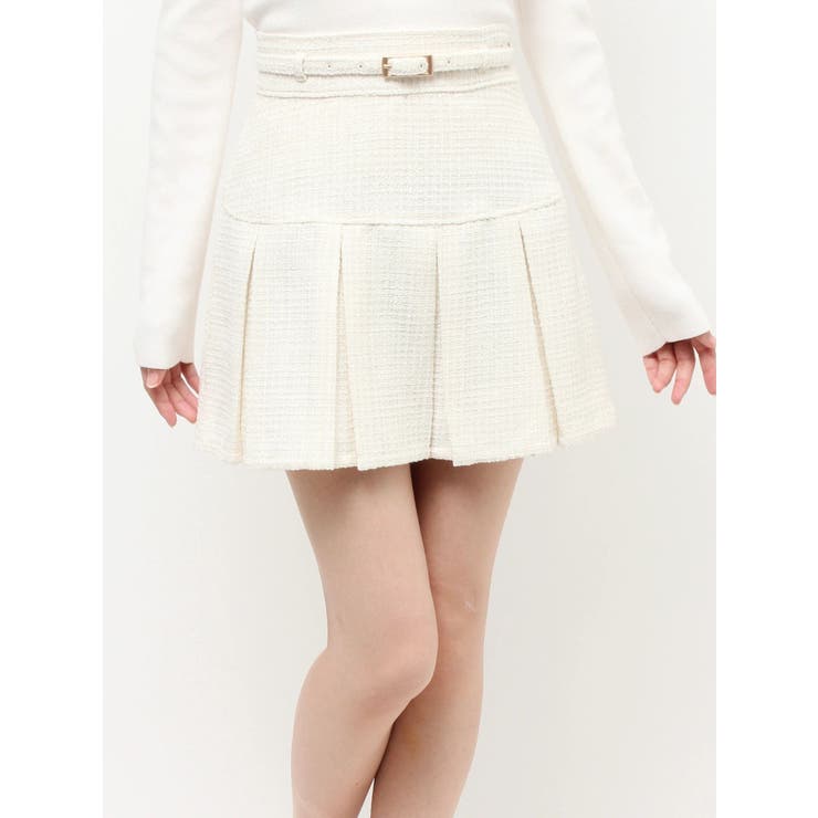 ツイードプリーツミニスカート【セットアップ着用可能】 | RESEXXY | 詳細画像46 