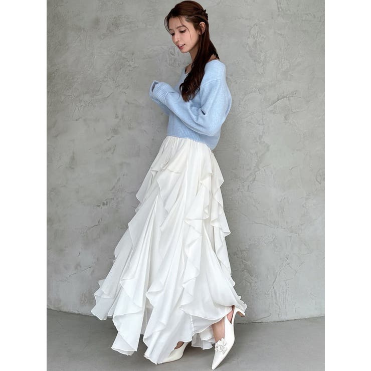 ラッフルシアーロングスカート | RESEXXY | 詳細画像10 