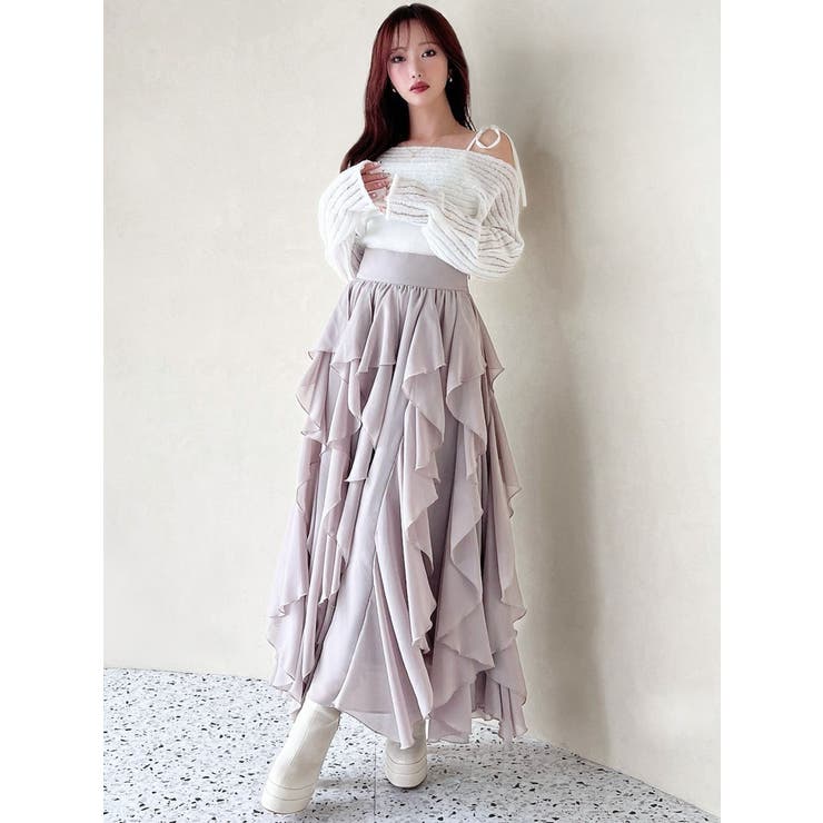 ラッフルシアーロングスカート | RESEXXY | 詳細画像14 