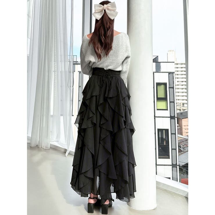 ラッフルシアーロングスカート | RESEXXY | 詳細画像6 