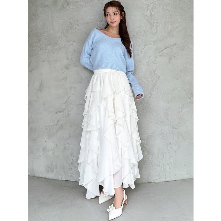 ラッフルシアーロングスカート | RESEXXY | 詳細画像9 