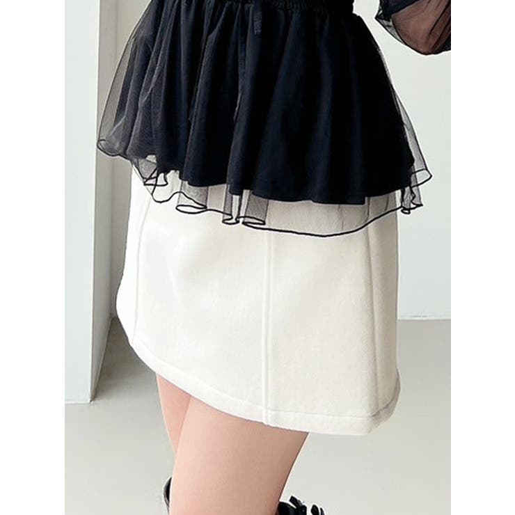 【追加生産分】台形ミニスカート | RESEXXY | 詳細画像1 