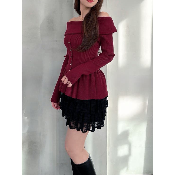 レースフリルミニスカート | RESEXXY | 詳細画像14 