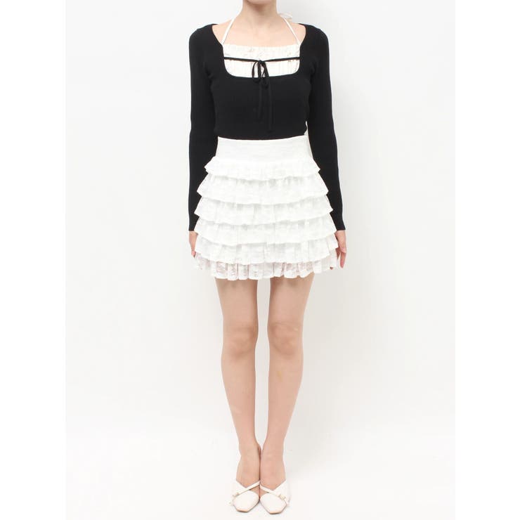 レースフリルミニスカート | RESEXXY | 詳細画像30 