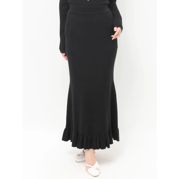 ヘムフリルマーメイドニットスカート【セットアップ着用可能】 | RESEXXY | 詳細画像17 