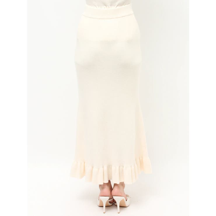 ヘムフリルマーメイドニットスカート【セットアップ着用可能】 | RESEXXY | 詳細画像9 