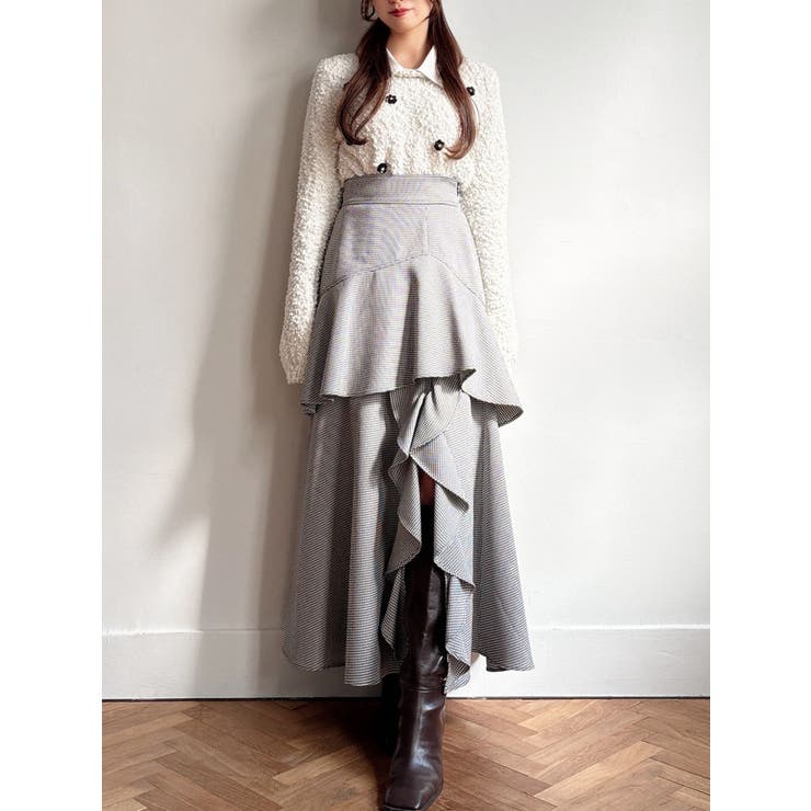 フリルスリットフレアスカート | RESEXXY | 詳細画像6 