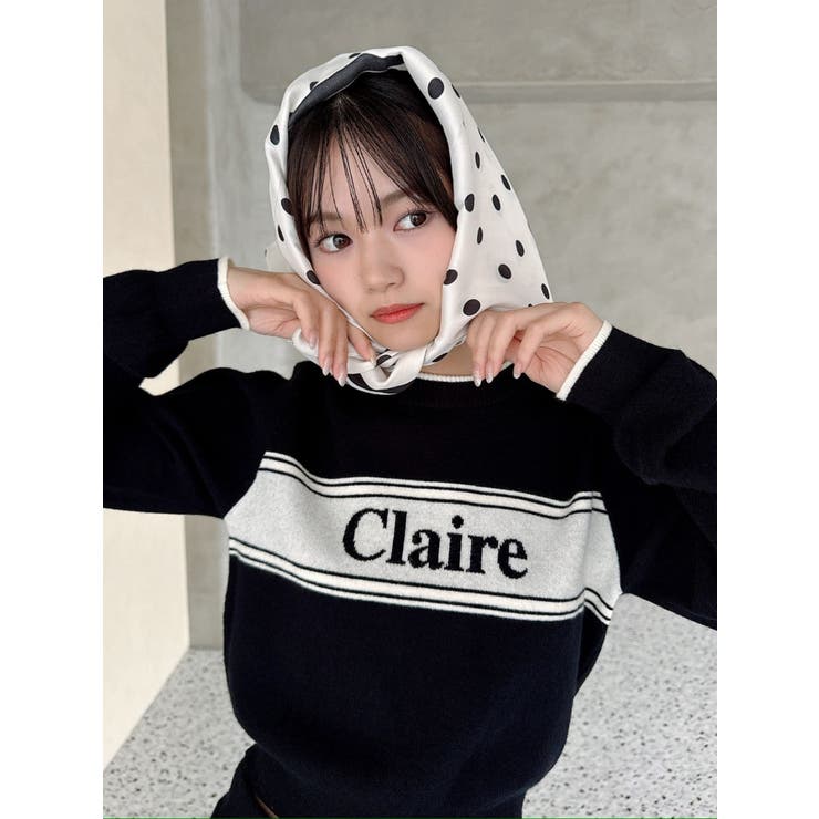 大判ドットスカーフ | RESEXXY | 詳細画像2 