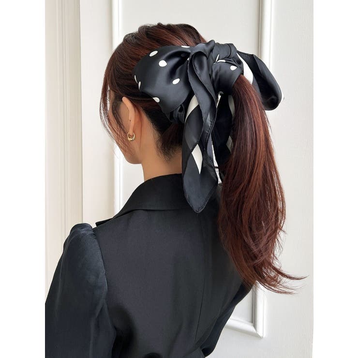 大判ドットスカーフ | RESEXXY | 詳細画像4 