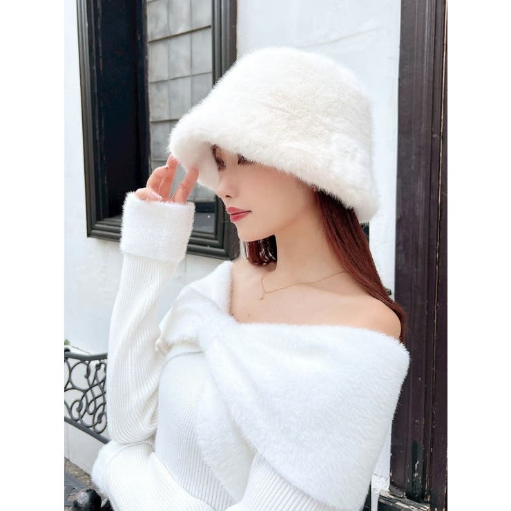 フェイクファーバケットハット | RESEXXY | 詳細画像2 