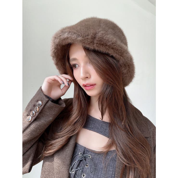 フェイクファーバケットハット | RESEXXY | 詳細画像6 