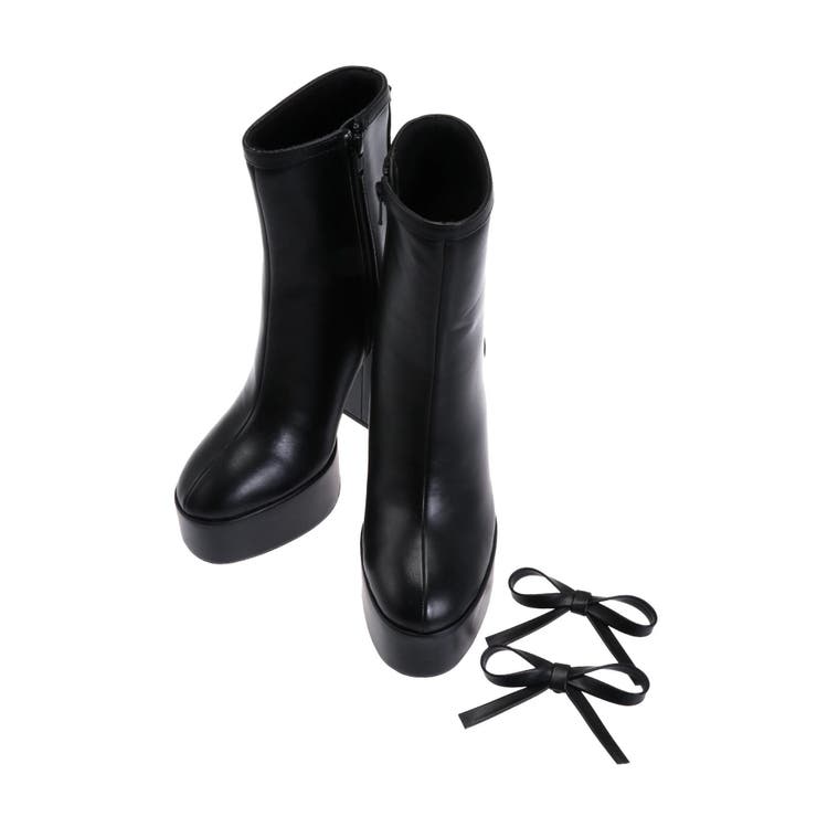 バックリボン厚底ブーツ | RESEXXY | 詳細画像36 