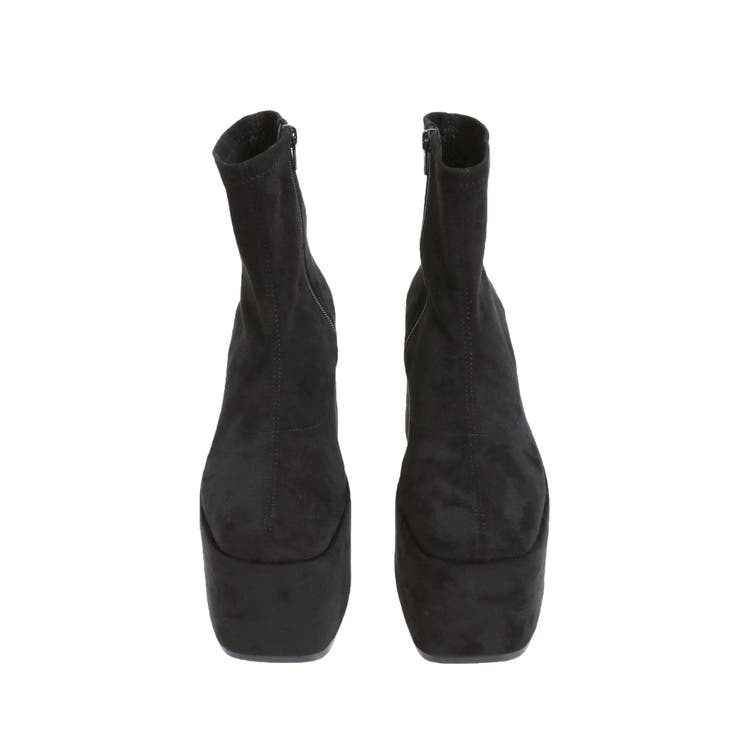 【追加生産分】厚底スエードショートブーツ | RESEXXY | 詳細画像19 