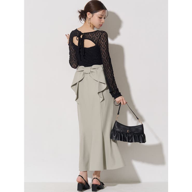 フリルデザインハンドバッグ | RESEXXY | 詳細画像11 