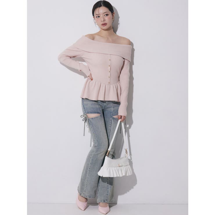 フリルデザインハンドバッグ | RESEXXY | 詳細画像12 